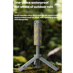 720 Degree Rotating Folding Outdoor Camping Lamp With Three-Leaf LED Blade