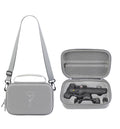 Carrying Case For DJI Osmo Mobile 8/7/7P Gimbal Stabilizer Portable Shoulder Bag Crossbody Handbag – Waterproof Gray