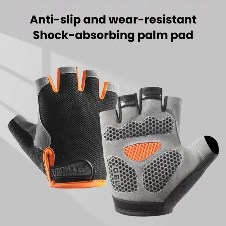 Breathable Half-Finger Gloves For Outdoor Fitness & Sports Non-Slip Wear-Resistant Mountaineering Fingerless Gloves, XL – Wear-resistant, Non-slip