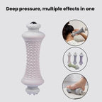 Multifunctional Massage Roller Arch Trainer Yoga Muscle Relaxation Plantar Fascia Roller Foot Massager, Pink Magnetic Bead, Green Magnetic Bead, Gray Magnetic Bead, Purple Magnetic Bead, Pink Stainless Steel Bead, Green Stainless Steel Bead... – Magnetic