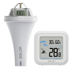 BALDR Wireless Floating Pool Thermometer With Indoor Receiver 360-Degree Triple Screen LCD Display Remote App Control, B0565T B0565T