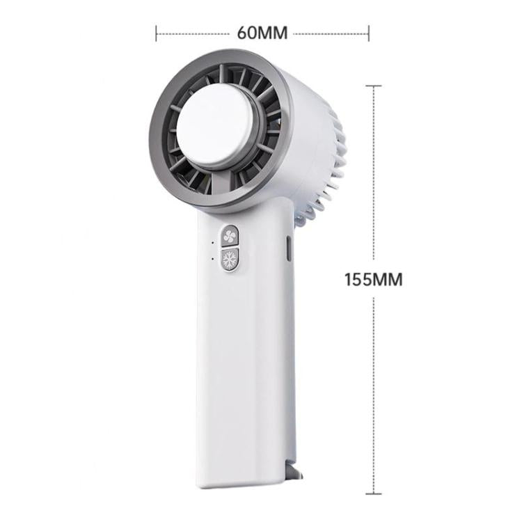 Portable Handheld Ice Cooling Fan Desktop Semiconductor Turbine High-Speed Fan