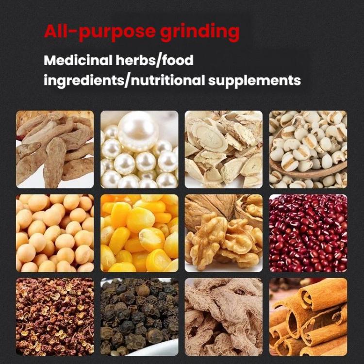 Large Motor 1000g Seasoning Grinder Crusher Household Grains Cell-Wall Breaking Machine, UK Plug, EU Plug – Durable Build, Easy to Use