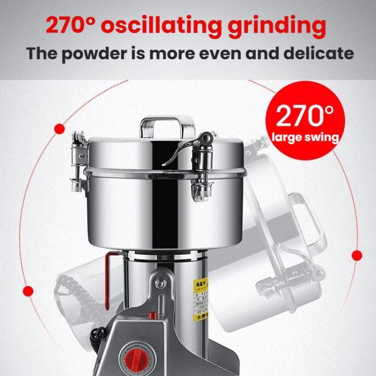 Large Motor 1000g Seasoning Grinder Crusher Household Grains Cell-Wall Breaking Machine, UK Plug, EU Plug – Durable Build, Easy to Use