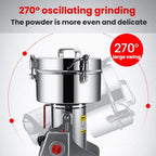 Large Motor 1000g Seasoning Grinder Crusher Household Grains Cell-Wall Breaking Machine, UK Plug, EU Plug – Durable Build, Easy to Use