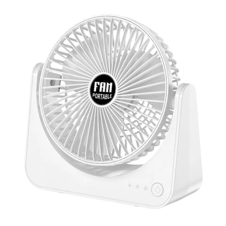 6 Inch Desktop Fan With 3 Speed Settings Summer Quiet Desktop Air Circulator Fan White