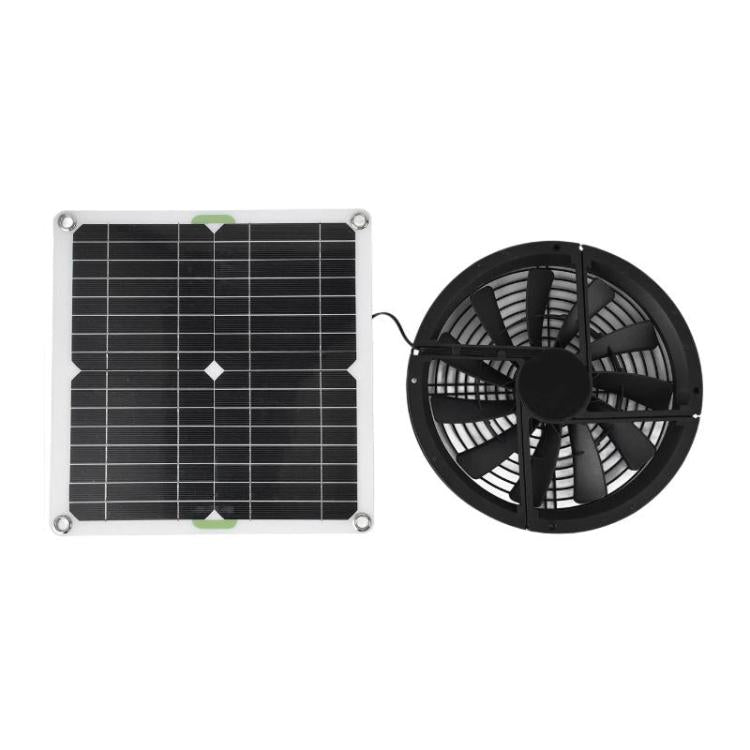 Single Crystal Solar Panel Fan For Greenhouses, Kitchens, Chicken Coops Default Title