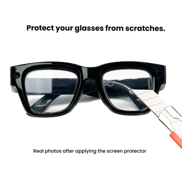 Lens Protector Set For Meta Ray-Ban Display Smart Glasses HD Clear Anti-Scratch Protective Film