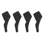 4pcs /Set Silicone Anti-Slip Ear Hooks for AI Smart Glasses Universal Comfort Eyeglass Ear Grips for Meta Ray-Ban, Xreal, Thunderbird Default Title