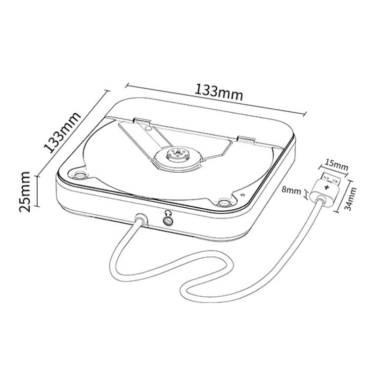 Multi-Functional Car External CD Player With USB Lossless Connection To HiFi Player – Durable Build, Easy to Use