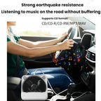 Multi-Functional Car External CD Player With USB Lossless Connection To HiFi Player – Durable Build, Easy to Use