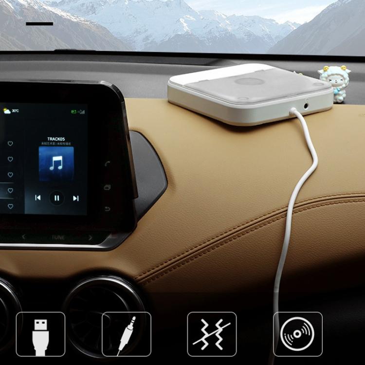 Multi-Functional Car External CD Player With USB Lossless Connection To HiFi Player – Durable Build, Easy to Use