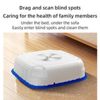 P7 Small Household Intelligent Sweeping Robot Wireless Automatic Floor Mopping Machine, Black With 1 Towel, White With 1 Towel, Black With 2 Towels, White With 2 Towels