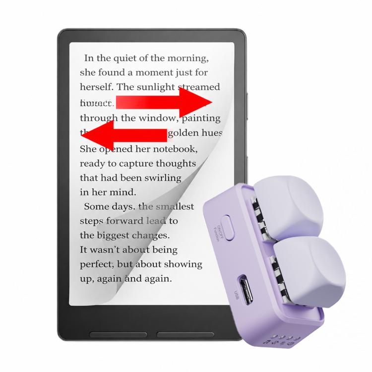 Hanlinyue 2-Key High-Speed Switch Keyboard Bluetooth Page Turner, Pink For KOBO, Pink For Phone, Pink For E-book, Purple For Phone, Purple For E-book, Purple For KOBO, Green For KOBO, Green For Phone, Green For E-book, Orange For Phone, Orange For...