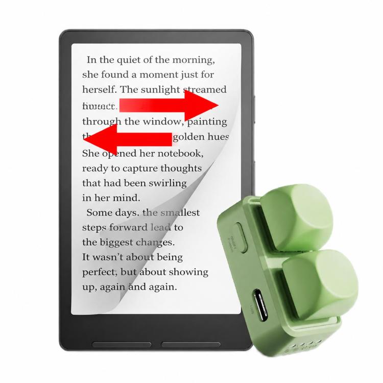 Hanlinyue 2-Key High-Speed Switch Keyboard Bluetooth Page Turner, Pink For KOBO, Pink For Phone, Pink For E-book, Purple For Phone, Purple For E-book, Purple For KOBO, Green For KOBO, Green For Phone, Green For E-book, Orange For Phone, Orange For...