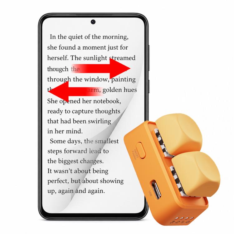 Hanlinyue 2-Key High-Speed Switch Keyboard Bluetooth Page Turner, Pink For KOBO, Pink For Phone, Pink For E-book, Purple For Phone, Purple For E-book, Purple For KOBO, Green For KOBO, Green For Phone, Green For E-book, Orange For Phone, Orange For...