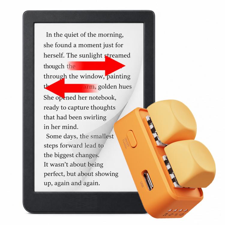 Hanlinyue 2-Key High-Speed Switch Keyboard Bluetooth Page Turner, Pink For KOBO, Pink For Phone, Pink For E-book, Purple For Phone, Purple For E-book, Purple For KOBO, Green For KOBO, Green For Phone, Green For E-book, Orange For Phone, Orange For...