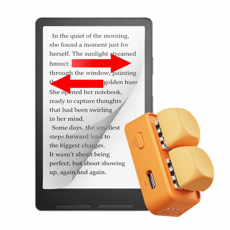 Hanlinyue 2-Key High-Speed Switch Keyboard Bluetooth Page Turner, Pink For KOBO, Pink For Phone, Pink For E-book, Purple For Phone, Purple For E-book, Purple For KOBO, Green For KOBO, Green For Phone, Green For E-book, Orange For Phone, Orange For...