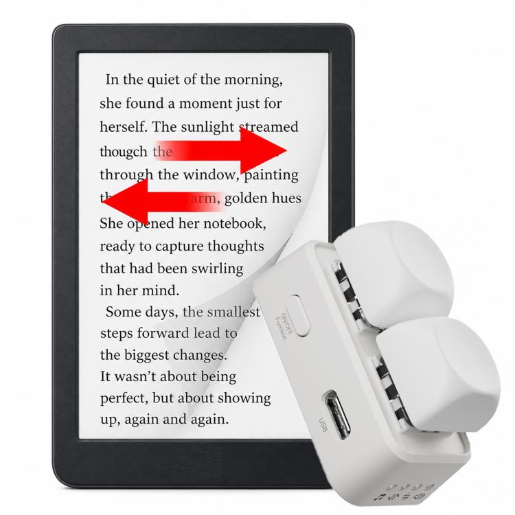 Hanlinyue 2-Key High-Speed Switch Keyboard Bluetooth Page Turner, Pink For KOBO, Pink For Phone, Pink For E-book, Purple For Phone, Purple For E-book, Purple For KOBO, Green For KOBO, Green For Phone, Green For E-book, Orange For Phone, Orange For...