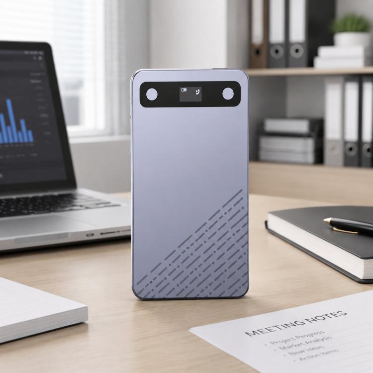 B86 Intelligent Noise-Reduction & Transcription Card-Shaped Voice Recorder, Bluetooth Magnetic AI Translator, 32GB, 64GB, No Memory Card – Magnetic, Bluetooth, Wireless Charging 32GB