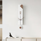 wozoom Living Room Modern Wall Clock Minimalist Silent Decorative Clock, Cross Line Small White, Cross Line Small Black, Radial Line Small White, Radial Line Small Black, Cross Line Large White, Cross Line Large Black, Radial Line Large White... –... Cross Line Small White