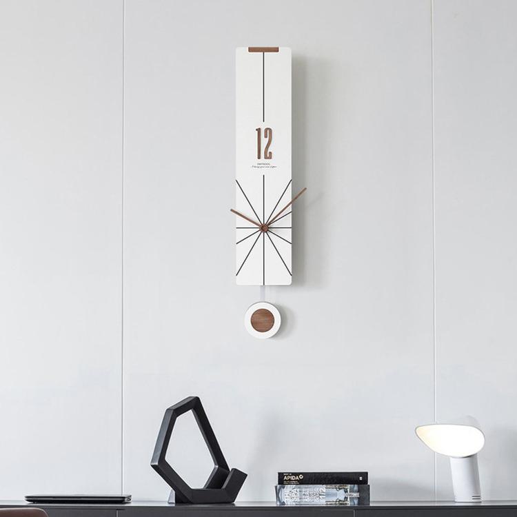 wozoom Living Room Modern Wall Clock Minimalist Silent Decorative Clock, Cross Line Small White, Cross Line Small Black, Radial Line Small White, Radial Line Small Black, Cross Line Large White, Cross Line Large Black, Radial Line Large White... –... Radial Line Large White