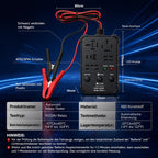 12V 24V Automotive Relay Tester 5-Socket Universal 4-Pin & 5-Pin Auto Relay Diagnostic Tool – Durable Build, Easy to Use