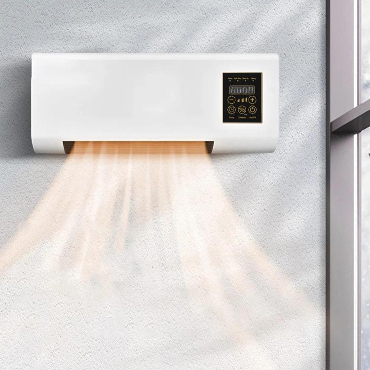 Wall Mounted Air Conditioner Fan Household Cooling & Heating Fan Electric Heater, EU Plug, UK Plug, US 110V 2-Pin Plug, US 110V 3-Pin Plug, AU Plug, Natural Gentle Breeze US 3-Pin Plug – TPU