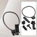 Silicone Neck Mount Holder for Action Camera Flexible POV 360-degree Rotatable Collar Mount, Full Kit, Standard Kit, Basic Kit – Durable Build, Easy to Use