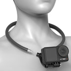 Silicone Neck Mount Holder for Action Camera Flexible POV 360-degree Rotatable Collar Mount, Full Kit, Standard Kit, Basic Kit – Durable Build, Easy to Use
