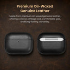 DELIDIGI DD14 Magnetic Vintage Cover With Lanyard Bar – Lanyard, Magnetic, Leather, For AirPods Pro 3