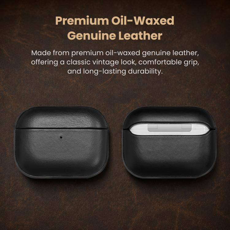 DELIDIGI DD14 Magnetic Vintage Cover With Lanyard Bar – Lanyard, Magnetic, Leather, For AirPods Pro 3