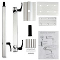 RV Multifunctional Rotatable Telescopic Table Leg Bracket Movable Table Leg Support For Yacht – Aluminum Alloy