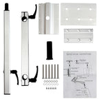 RV Multifunctional Rotatable Telescopic Table Leg Bracket Movable Table Leg Support For Yacht – Aluminum Alloy