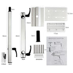 RV Multifunctional Rotatable Telescopic Table Leg Bracket Movable Table Leg Support For Yacht – Aluminum Alloy