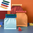 4 PCS/Set Building Block Food Seal Clip Seal Kitchen Fresh Clip Snack Plastic Bag Clip Stick, Seal Clip Seal Clip
