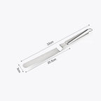 Stainless Steel Cream Spatula Stainless Steel Bell Knife Cake Spatula Baking Scraper Baking Tools