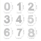 2 PCS Numbers Cake Mold Cake Decorating Tools