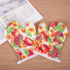 10 PCS Microwave Oven Anti-scald Gloves Household Oven Baking High Temperature Resistant Insulated Gloves, High Temperature Resistant Gloves