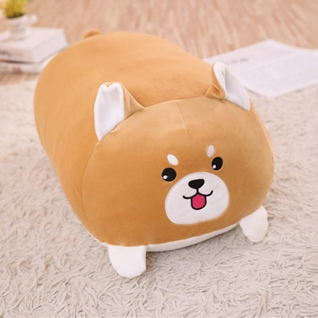 New Soft Animal Cartoon Pillow Cushion Cute Fat Dog Cat Totoro Penguin Pig Frog Plush Toy, 28cm, 60cm, 90cm – Durable Build, Easy to Use 90cm dog