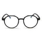 Fashion Eyeglasses Retro TR Frame Plain Glass Spectacles, Blue, Bright black, Matte Black, Pink, Gray – Durable Build, Easy to Use