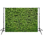 2.1m x 1.5m Green Leaves Wall Birthday party photography background cloth Default Title