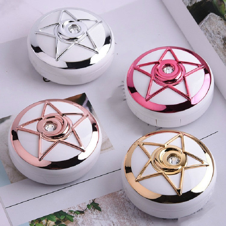 Portable Beauty Lens Care Double Box Contact Lens Case – Durable Build, Easy to Use