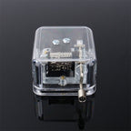 Music Box DIY Craft Vintage Musical Gold Hand Music Boxes