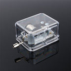Music Box DIY Craft Vintage Musical Gold Hand Music Boxes