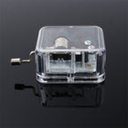 Music Box DIY Craft Vintage Musical Gold Hand Music Boxes