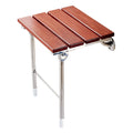 Wood Folding Wall Mounted Relaxation Shower Chair Solid Seat, Folding Solid Chair Folding Solid Chair