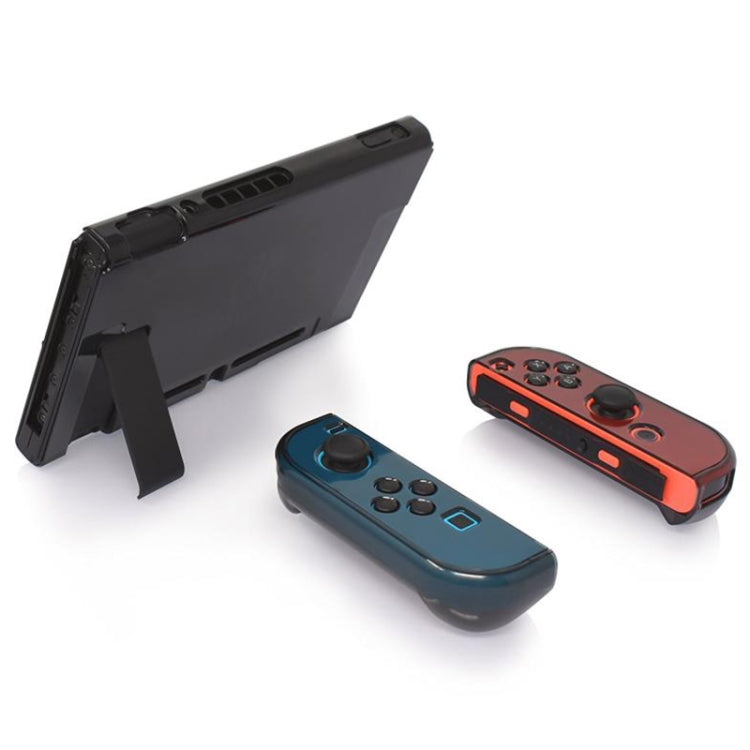 Hard PC Protection Cover For Nintend Switch NS Case Detachable Crystal Plastic Shell Console Controller Accessories Black