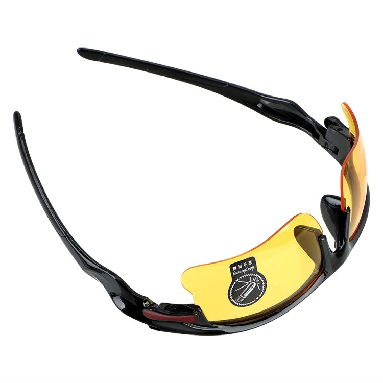FORAUTO Night-Vision Glasses Protective Gears Sunglasses Driving Glasses Anti Glare Night Vision Drivers Goggles