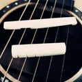 Guitar String Pillow Upper and Lower Ox Bone Pillow Bridge Guitar Accessories, Guitar String Guitar String